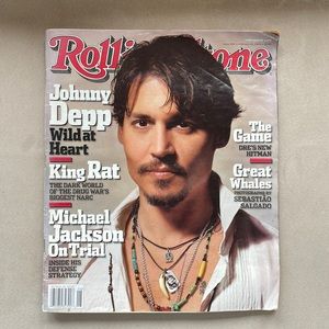 Rolling Stone Magazine Feb 10, 2005 Johnny Depp on cover!